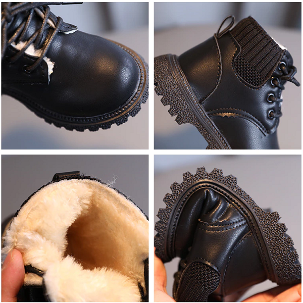 Bottes En Cuir Pour Enfants – Image 3