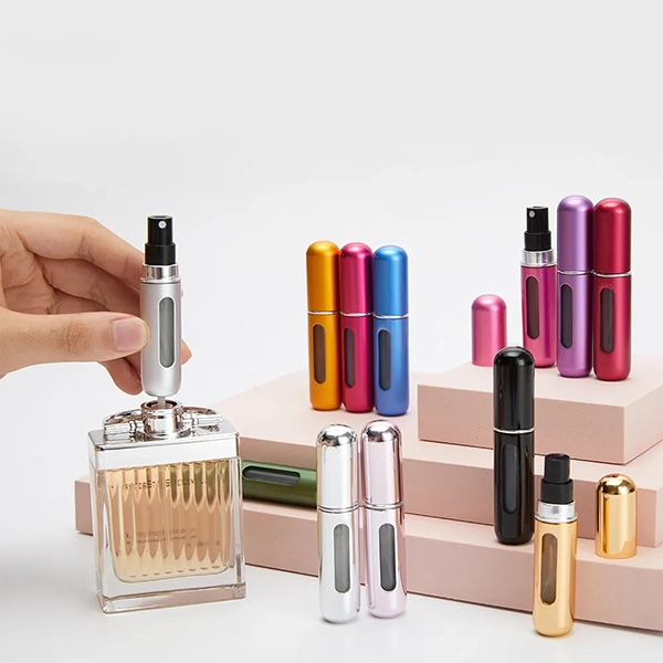5 Flacons de Parfum Rechargeables avec Vaporisateur – Image 2