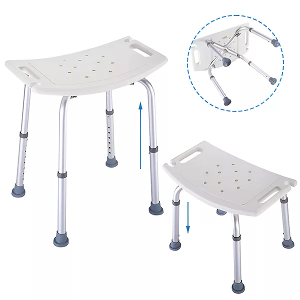 Chaise de Douche Pliable Réglable Siège de Bain – Image 4