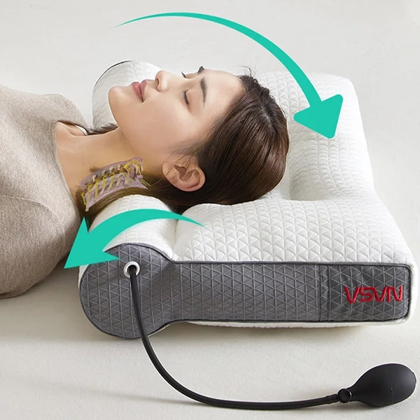 Oreiller Orthopédique Réglable Pour Les Douleurs Cervicales
