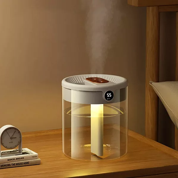 Humidificateur D’air Veilleuse Huile Essentielle Diffuseur D’arôme – Image 4