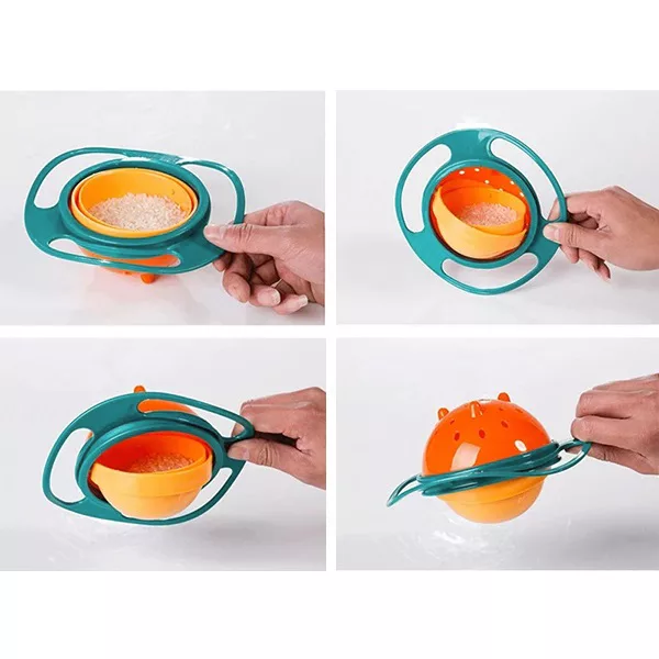 Bol Gyroscopique Rotatif Anti-Éclaboussures – Image 4