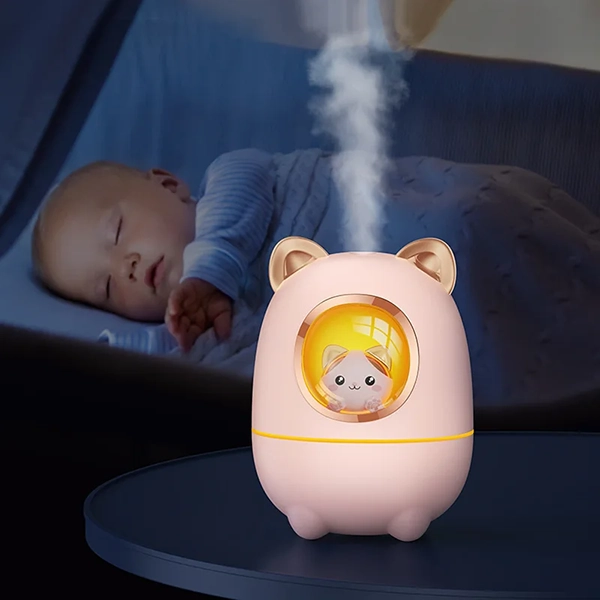 Humidificateur pour Bébé, Diffuseur D’Arômes de Chat Mignon
