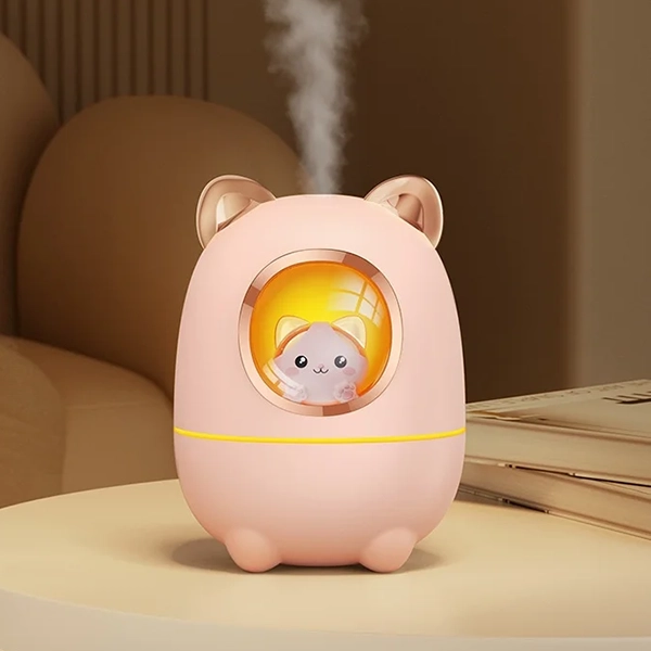 Humidificateur pour Bébé, Diffuseur D’Arômes de Chat Mignon – Image 3