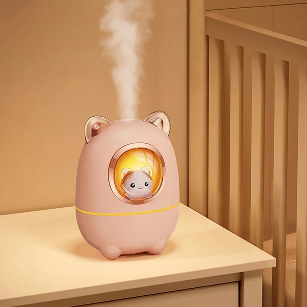 Humidificateur pour Bébé, Diffuseur D’Arômes de Chat Mignon – Image 4