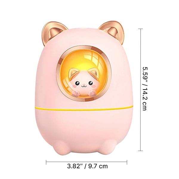 Humidificateur pour Bébé, Diffuseur D’Arômes de Chat Mignon – Image 6