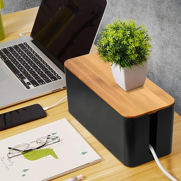 Gestion des Câbles Boîte de Rangement Organisateur de Fils – Image 2