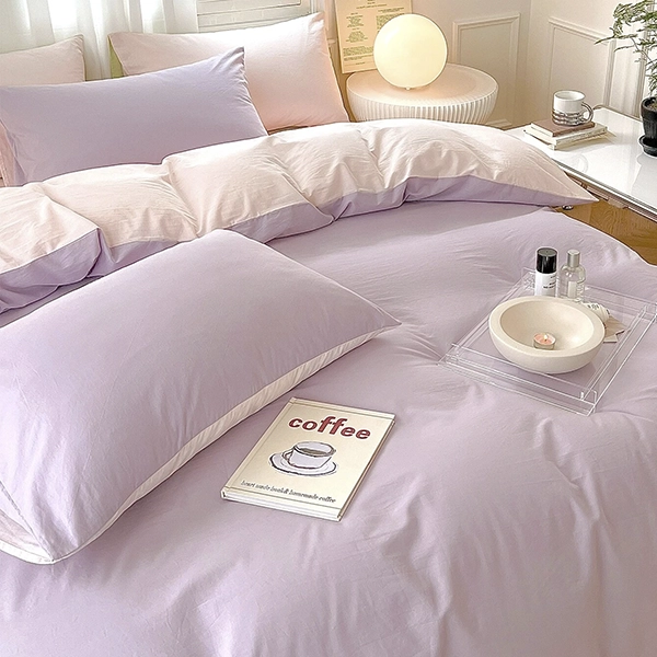 Ensemble Housse de Couette et Taie D’oreiller en Coton – Image 6