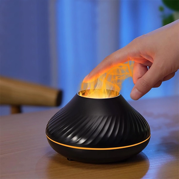 Humidificateur D’Air à Flamme Diffuseur D’Aromathérapie – Image 2