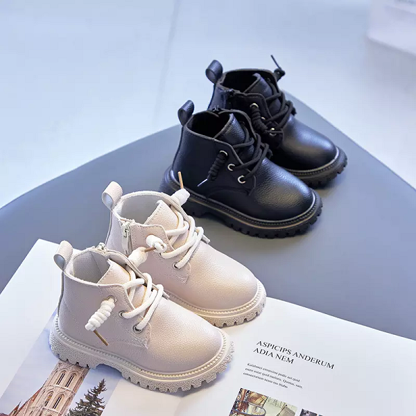 Bottes En Cuir Pour Enfants – Image 2