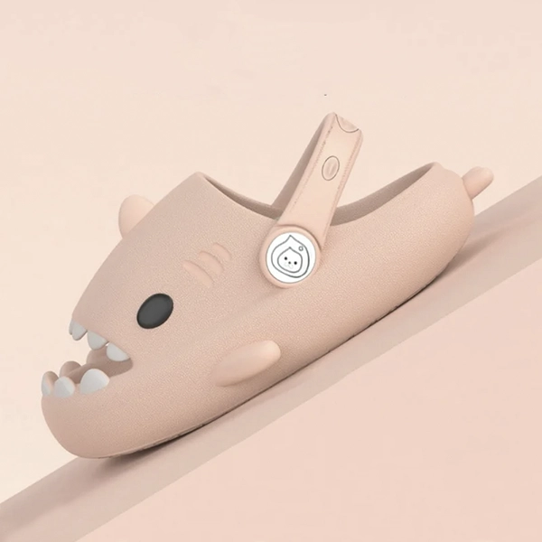 Chaussons Antidérapants Pour Enfants – Cute Shark Slippers – Image 4