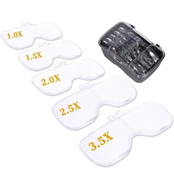 Lunettes Grossissantes avec Lumière LED – Image 4