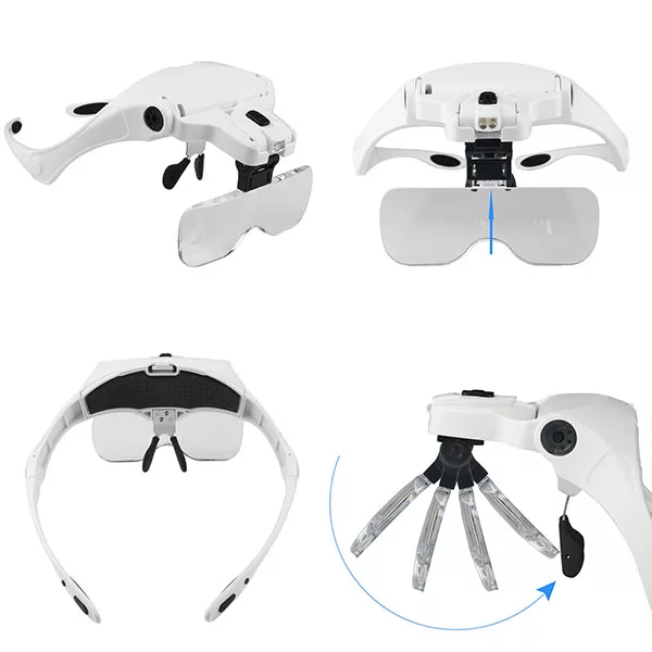 Lunettes Grossissantes avec Lumière LED – Image 6