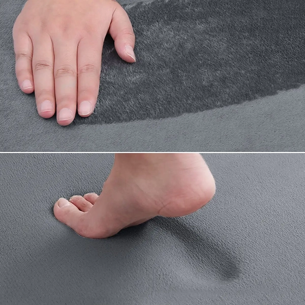 Tapis De Bain Antidérapant en Mousse À Mémoire De Forme – Image 3
