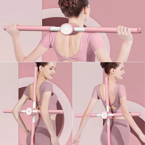 Correcteur De Posture Bâton De Yoga Outil D’étirement – Image 3