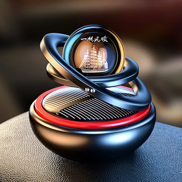 Désodorisant Solaire Rotatif pour Voiture
