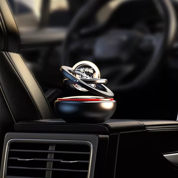 Désodorisant Solaire Rotatif pour Voiture – Image 2