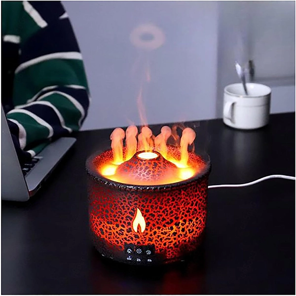 Volcano Humidificateur D’Air Méduse Diffuseur D’Arômes